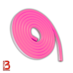 ریسه نئون فلکس 12 ولت ( رنگ صورتی ) - فروش متری