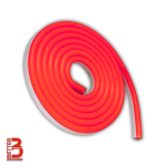 ریسه نئون فلکس 12 ولت ( رنگ قرمز ) - فروش متری