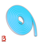 ریسه نئون فلکس 12 ولت ( رنگ آبی آسمانی ) - فروش متری